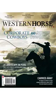 western horse review magazine iPhone Captures Décran 1