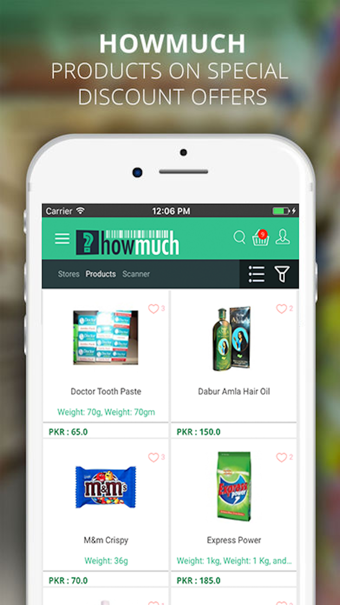 Howmuch - Grocery Shopping