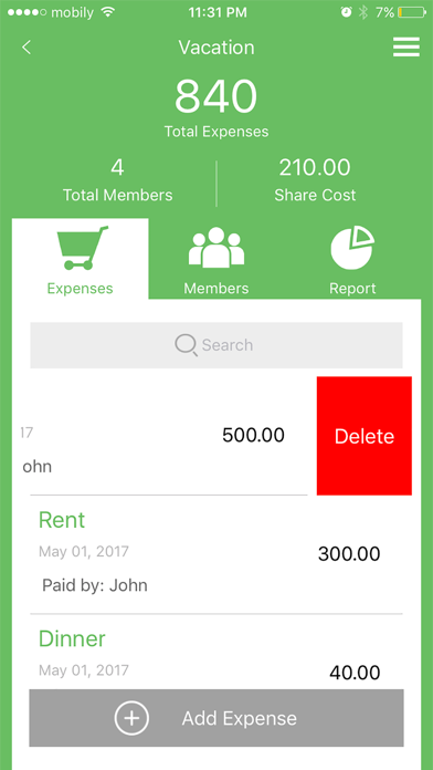 Screenshot #3 pour 50/50 Report