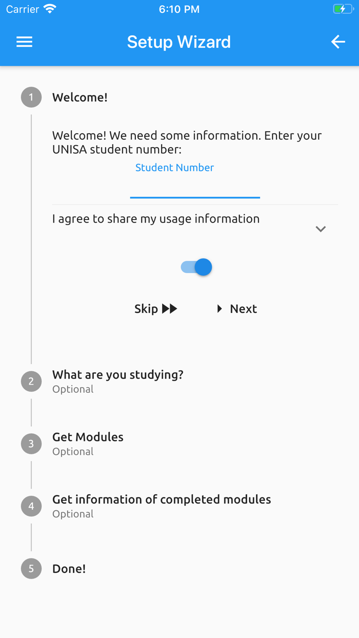 Study Planner UNISA