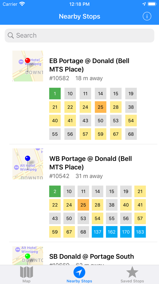 #1. Winnipeg Bus Live (iOS) 由: Ryan Ramchandar