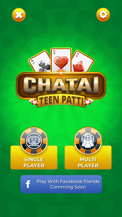 Chatai Teen Patti - Card Match Screenshot