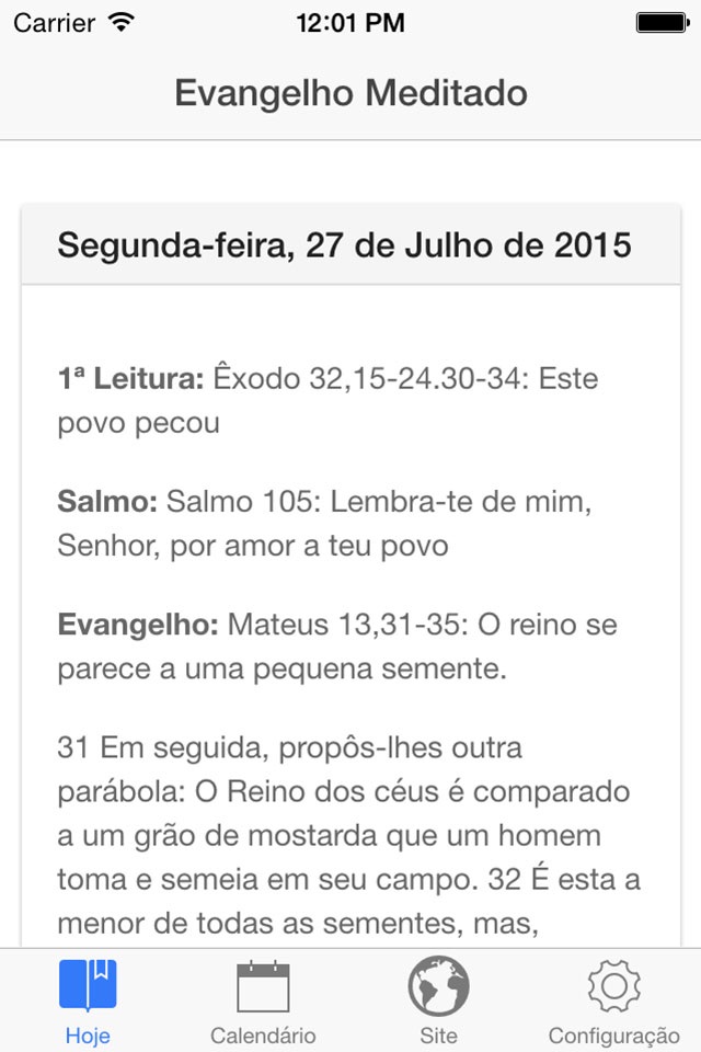 Evangelho Meditado screenshot 2