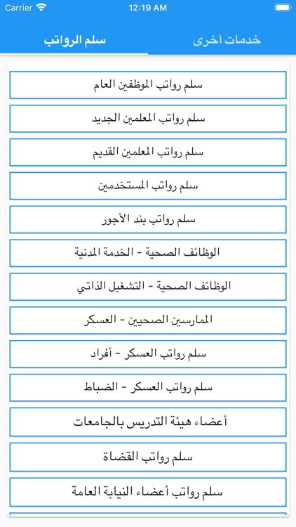 سلم الرواتب برو - موعد الرواتب