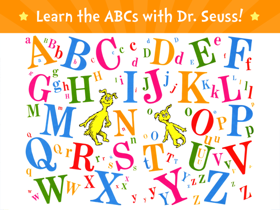 Screenshot #1 for Dr. Seuss's ABC - Read & Learn