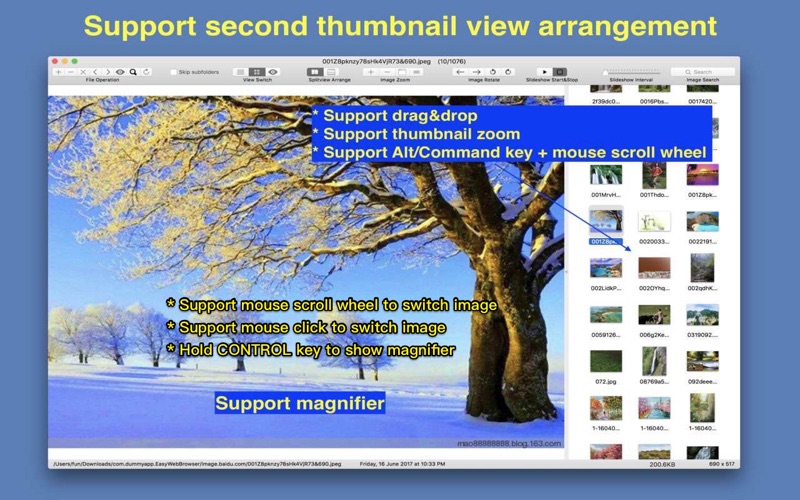App screenshot