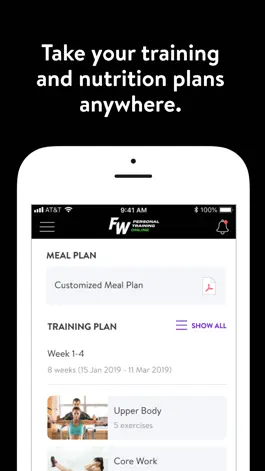 Game screenshot FW Personal Training apk