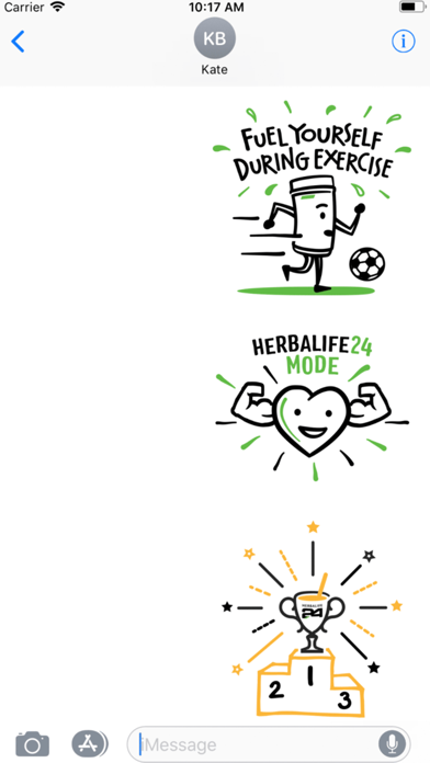 Herbalife Nutrition Stickersのおすすめ画像3