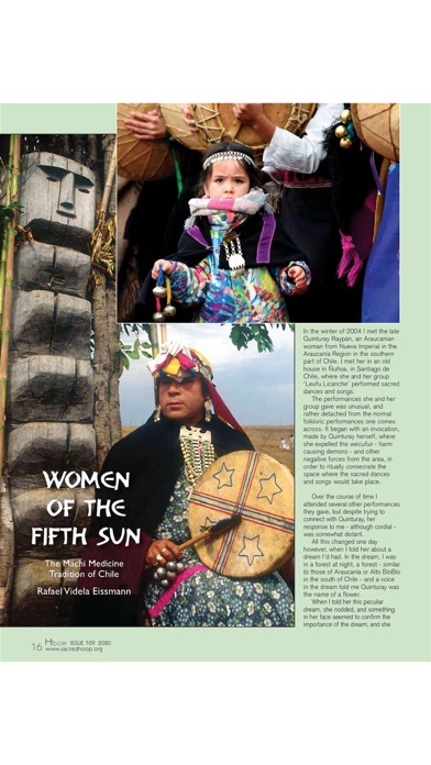 Sacred Hoop Magazine screenshot1