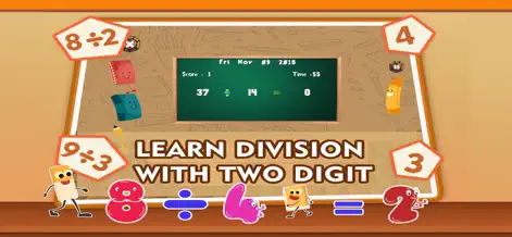 Math Division Games For Kids - Education App | MWM
