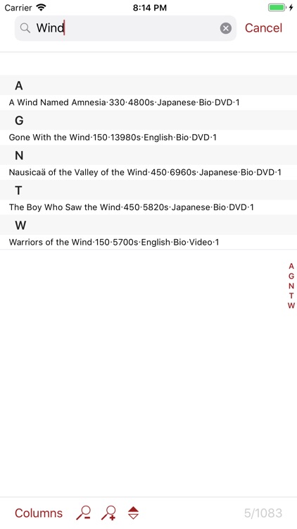 CSV Touch