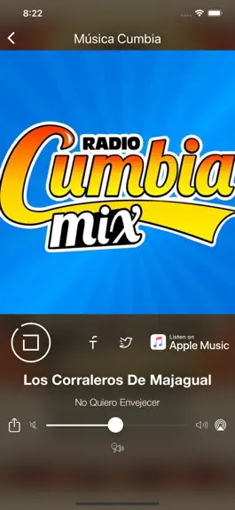 Game screenshot Música Cumbia Radios mod apk