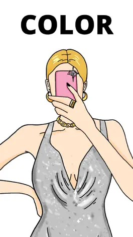 Game screenshot Fashion Coloring mod apk