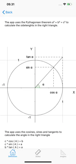 Game screenshot Trigonometry calc apk