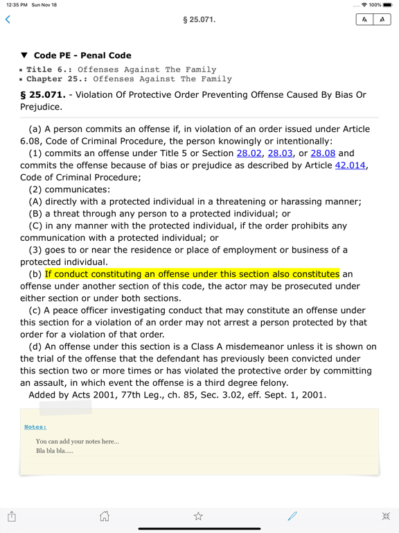 Screenshot #5 pour NV Laws, Nevada State Titles