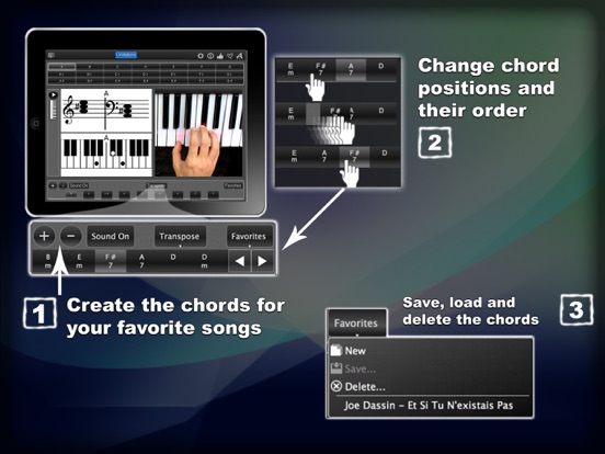 Screenshot #5 pour Piano Chords Lite LR