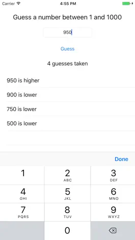 Game screenshot The Guessing Game - Numbers hack