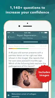 rubin's pathology: usmle q&a iphone screenshot 2