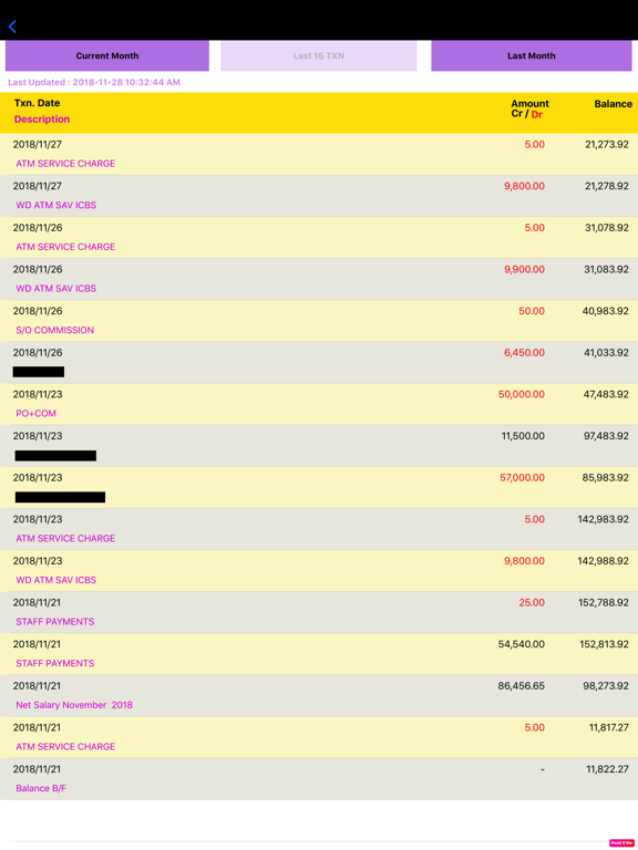 Screenshot #5 pour BOC Smart Passbook