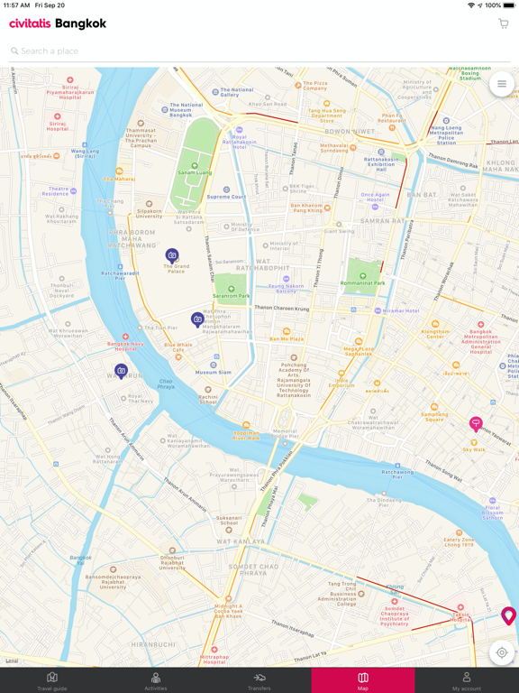 Bangkok Guide Civitatis.com iPad screenshot