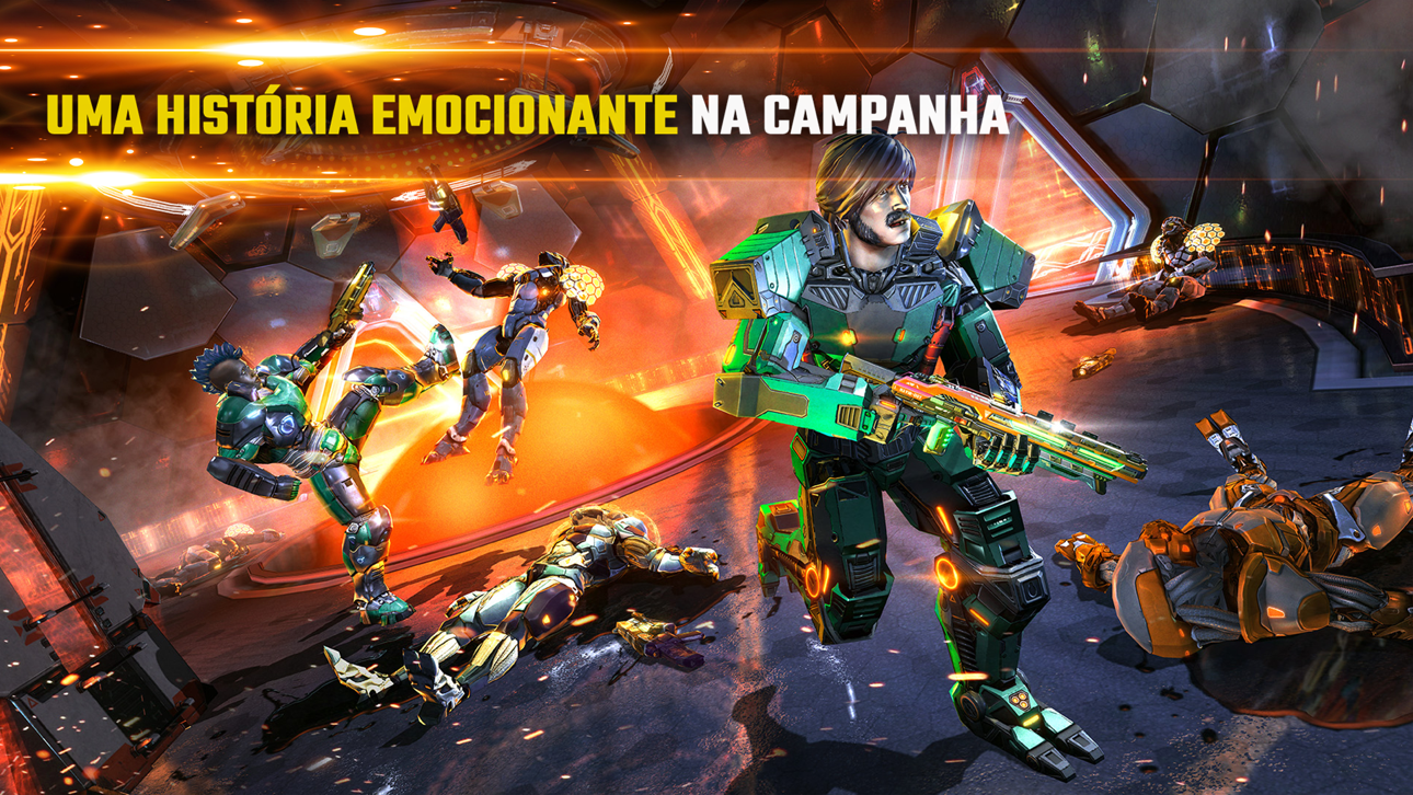 Shadowgun Legends: Online FPS iOS Mod IPA screenshot 5 - iOS game interface