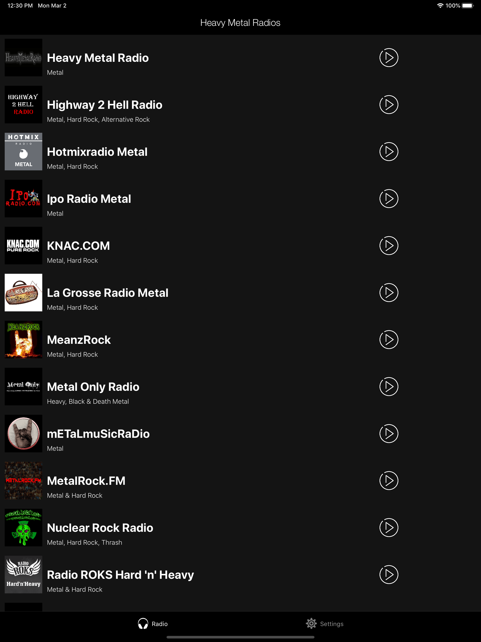 Heavy Metal Music & Hard Rock screenshot 9