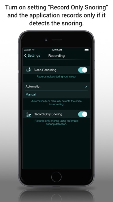 Sleep Recorder Plus Screenshot
