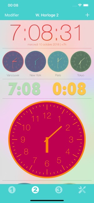 Widget Horloge Dans L App Store