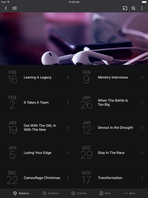 Emmanuel Wesleyan Church iPad screenshot 3 - Lifestyle app