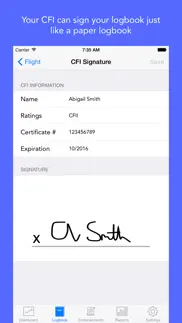 pilot log iphone screenshot 2