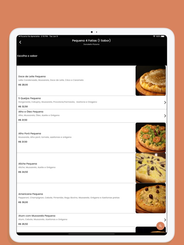 Donatello Pizzaria on the App Store