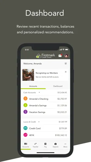 Firstmark Credit Union screenshot 2
