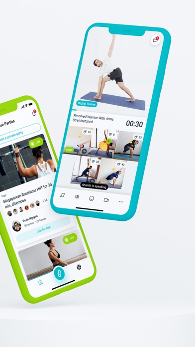 WorkoutParty! Screenshot