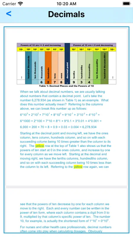 Math 4 Nurses screenshot 2 of 10