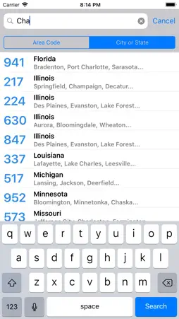 Area Code Directory screenshot 5