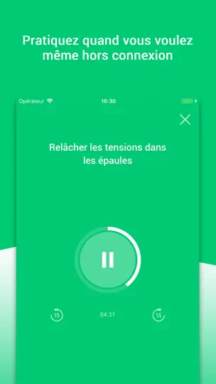 Capture d'écran de Sophrologie Avec Petit BamBou sur iPhone 4