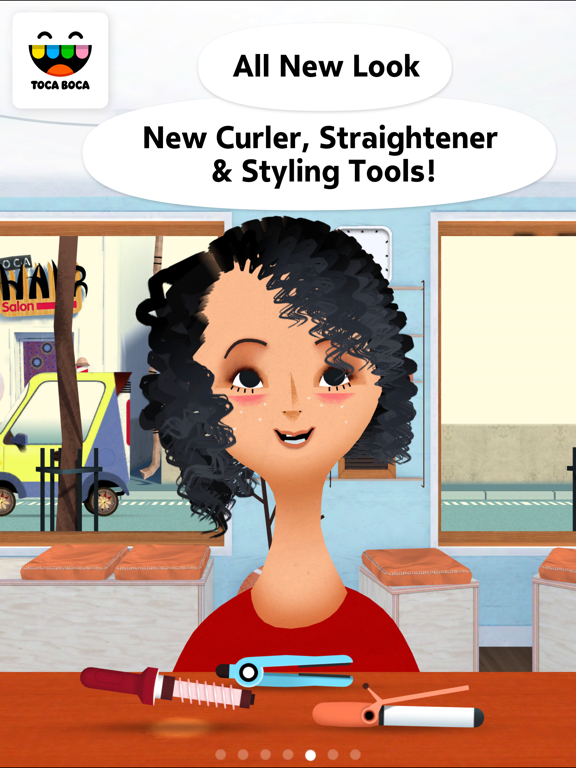 Screenshot #1 for Toca Hair Salon 2