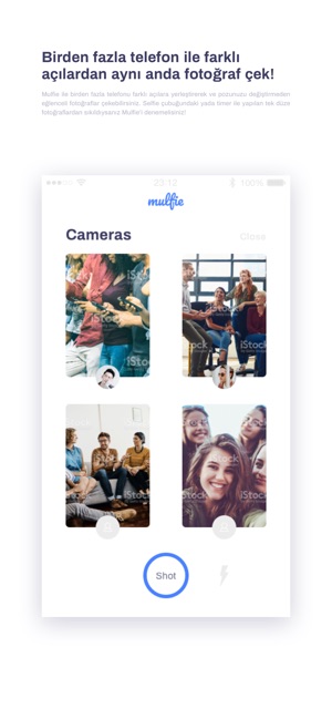Mulfie: Çoklu Selfie Çekme(圖2)-速報App