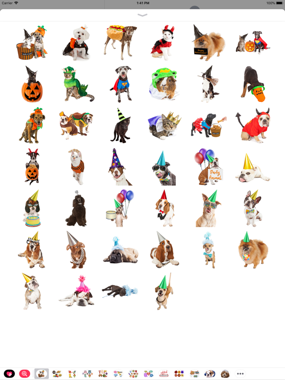 Screenshot #4 pour Stickers Halloween Animaux