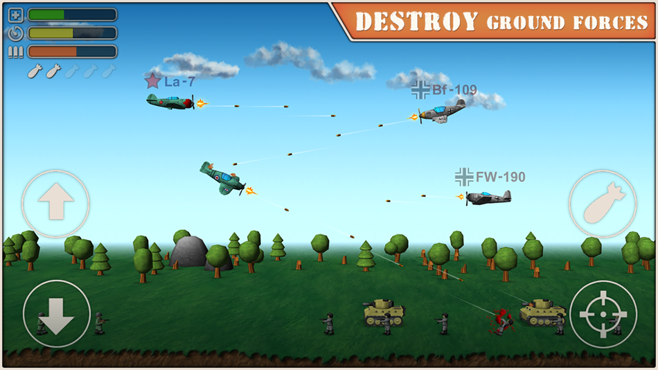 #1. Sky Aces 2 (iOS) Podle: Game Dev Team
