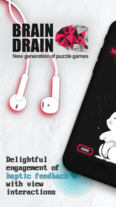 Brain Drain-Modern Puzzle Game Screenshot