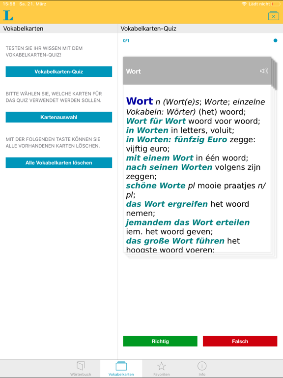 Screenshot #6 pour Niederländisch DE Wörterbuch