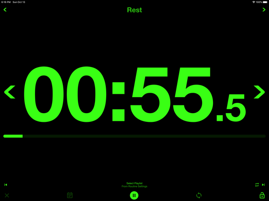 Screenshot #4 pour Warudo: Interval Workout Timer