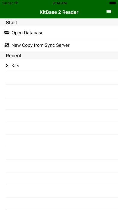 KitBase 2 Reader Screenshot