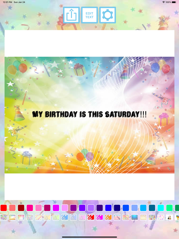 Birthday invitation cards screenshot 4