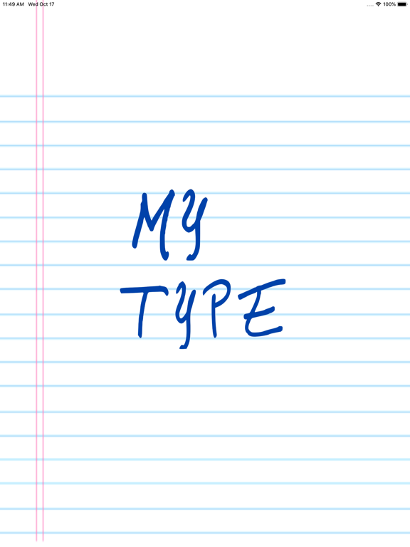 Screenshot #4 pour MyType Custom Fonts
