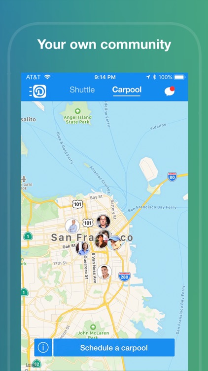 Duet-Shuttle, Transit, Carpool screenshot-5
