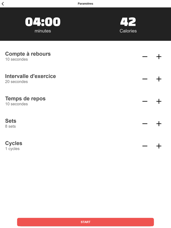 Screenshot #5 pour HIIT - minuterie d'intervalle