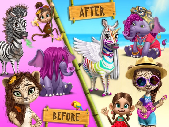 Jungle Animal Salon 2 - No Ads iPad app afbeelding 6