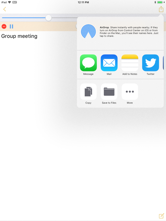 Screenshot #4 for VoiceMemo - Recording & Typing